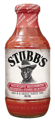 Stubb's, Legendary BBQ Sauce, Hickory Bourbon, 450ml